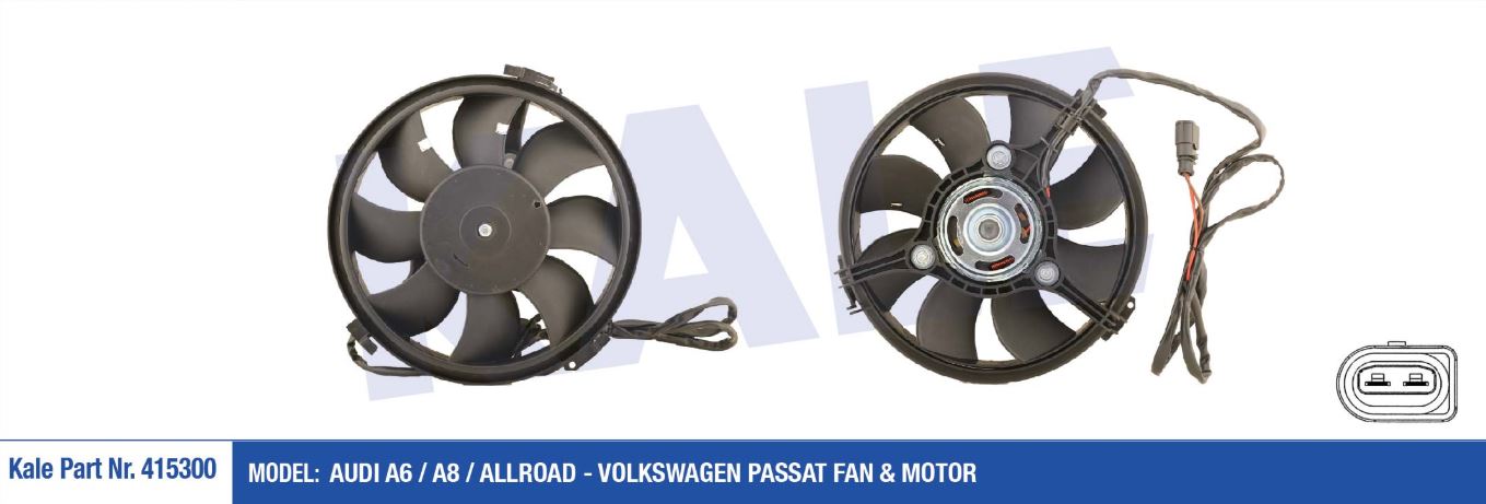 FAN MOTORU VW A6-A8-ALLROAD/PASSAT 280mm