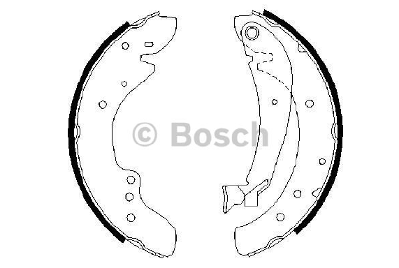 PABUÇLU FREN BALATASI (ARKA) FIAT DUCATO 94-02 / PEUGEOT BOXER 94-02 / CITROEN JUMPER 94-02