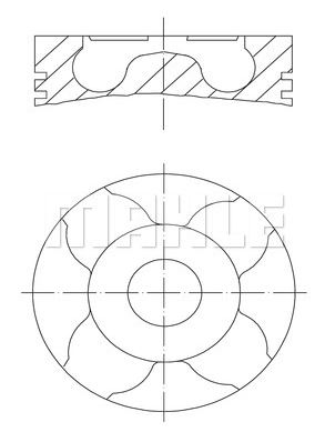 PİSTON,SEGMAN (+0.40)(69.60MM) FIAT 1,3 MULTİ JET /OPEL CORSA C 1,3CDTI 03-10