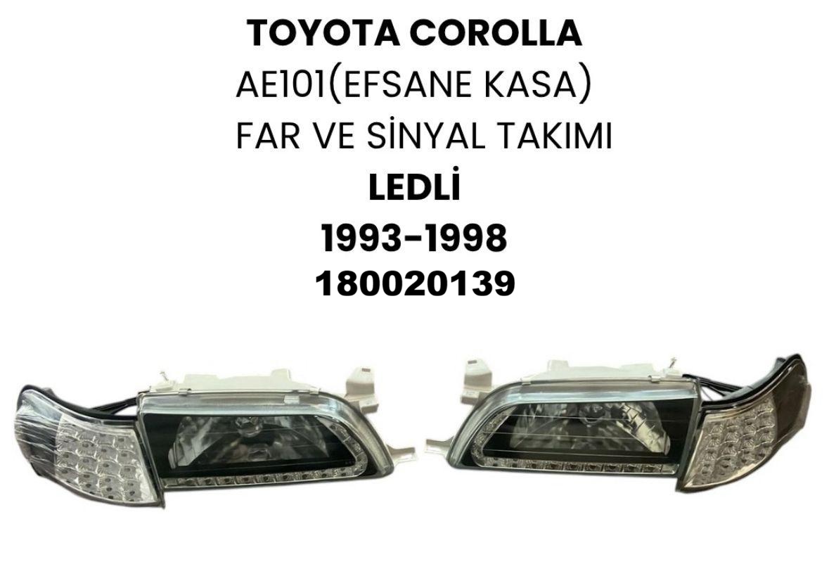 FAR SİNYAL SET (SAĞ-SOL)(LEDLİ) TOYOTA COROLLA AE101 93-98