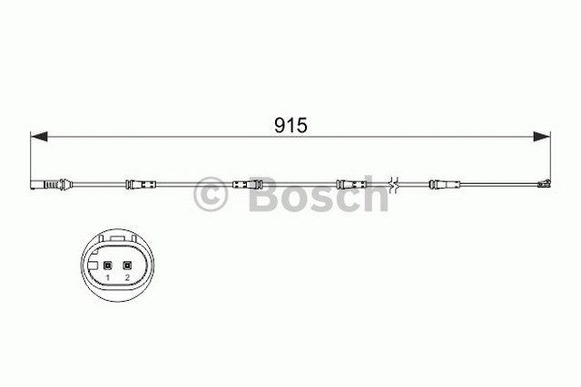 DİSK BALATA İKAZ KABLOSU BMW 5 SERİE 6 SERİE