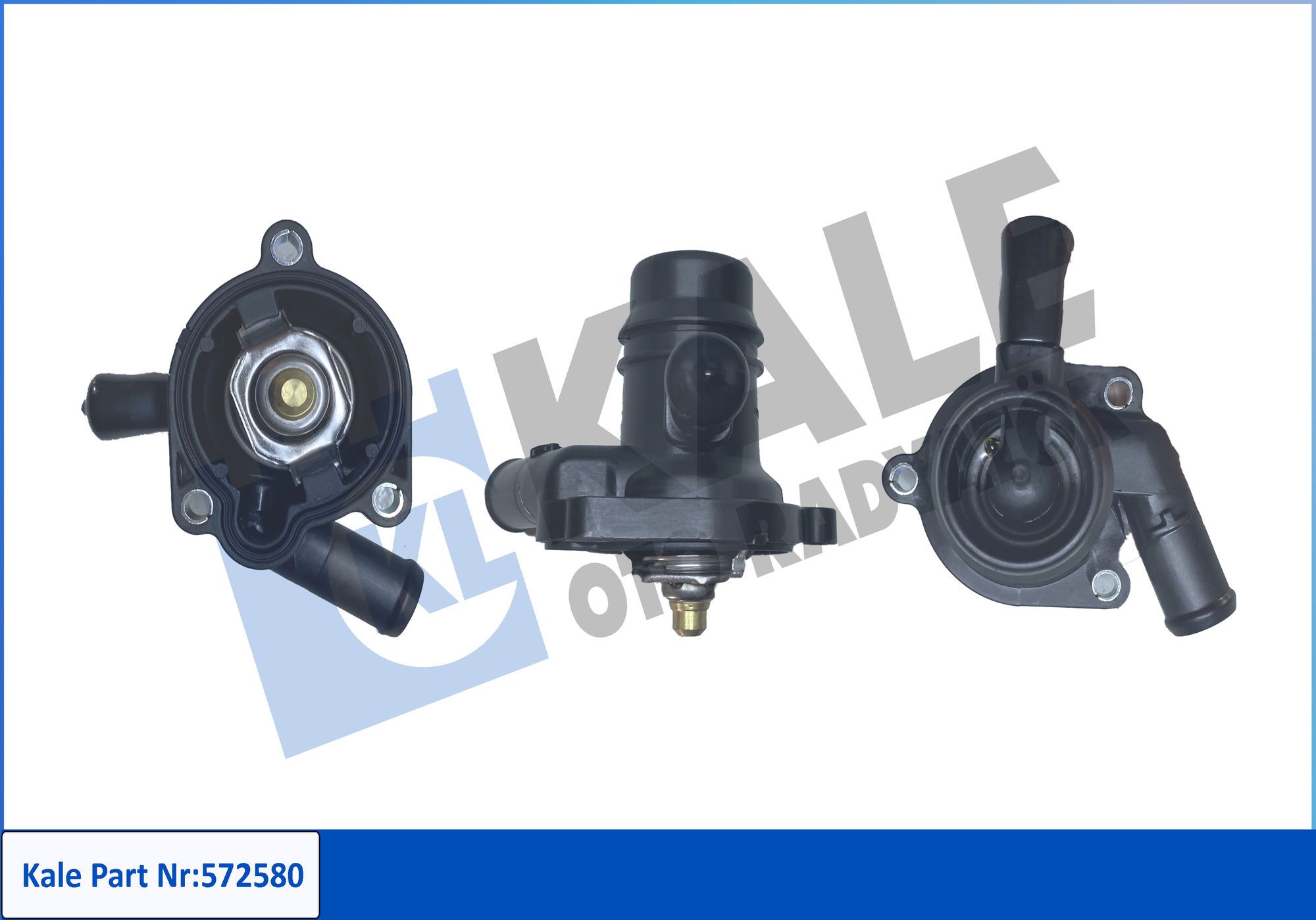 TERMOSTAT OPEL ADAM / ASTRA J / CASCADA / CORSA D / CORSA E / INSIGNIA A / MERIVA B / MOKKA MOKKA X / ZAFIRA - CHEVROLET AVEO / CRUZE /  ORLANDO / TRAX   (103 °C) + FLANŞ