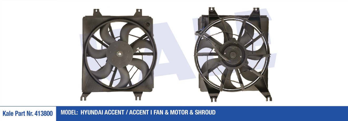 FAN MOTORU (DAVLUMBAZLI) HYUNDAI ACCENT/ACCENT I