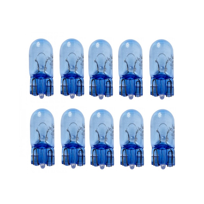 AMPUL 12V. 5W BÜYÜK DİPSİZ (BLUE)(T10)