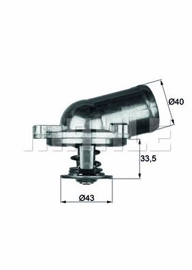 TERMOSTAT (87°C) MB C180-C180T-C200-C200T 96-