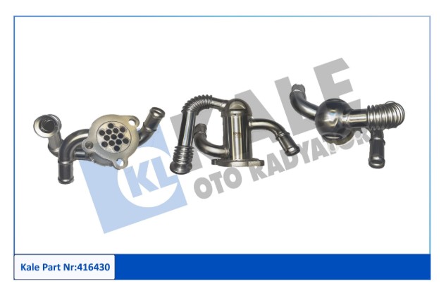 EGR SOĞUTUCU FIAT DOBLO / FIORINO / GRANDE PUNTO / LINEA / PRATICO / PUNTO / PUNTO EVO / QUBO 1.3DMTJ 05<13 - ALFA ROMEO MITO 1.3MTJ 08<10- OPEL AGILA / COMBO / CORSA C / CORSA D / MERIVA A MPV / TIGRA 1.3CDTI 16V