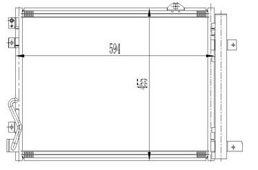 KLİMA RADYATÖRÜ(CHY327) HYUNDAİ İ10 1,0İ 12V -1,2İ 16V 08-