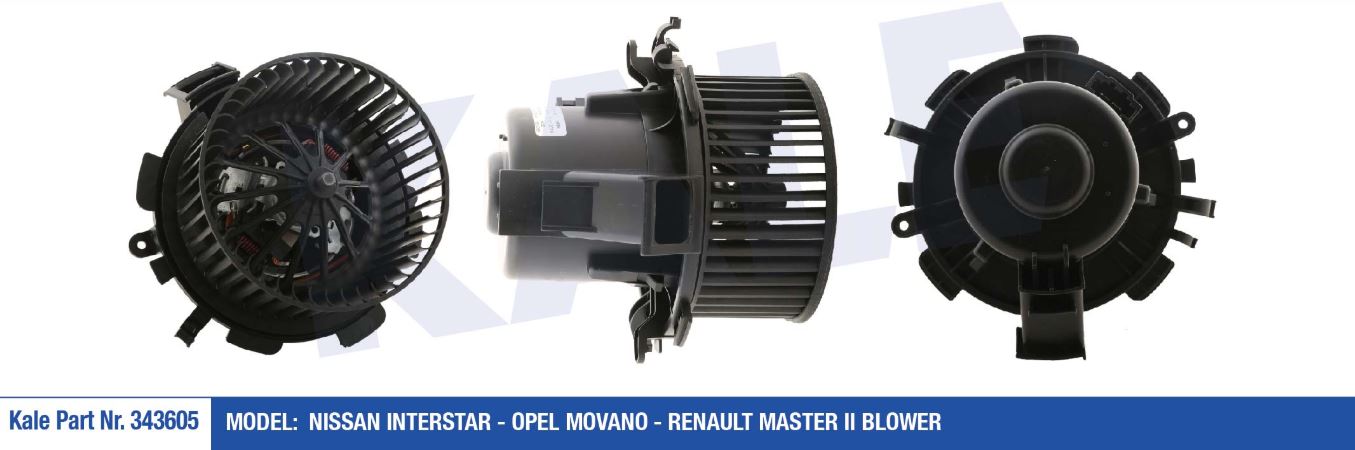 KALORİFER MOTORU FIAT MASTER/MOVANO 2.5DTI-3.0DCI