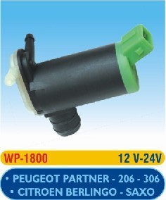 CAM SU POMPASI 12V. (ÇİFT ÇIKIŞ) PEUGEOT 106 206 306 406 PARTNER EXPERT CITROEN BERLINGO AX C15 FIAT PUNTO LINEA