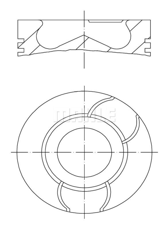 PİSTON,SEGMAN (76,50MM) RENAULT CLIO II 1.5 dCi 03-05 / MEGANE II Sedan 1.5 dCi 05-10 / DACIA LOGAN 1.5 dCi 07-11