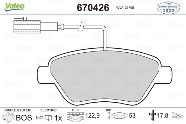 DİSK BALATA (ÖN) FIAT BRAVO II 1.4-1.4 LPG 07-14 / DOBLO 1.3D MJET-1.4-1.6-1.9 JTD 02- / FIORINO 1.3D MJET-1.4 07- / GRANDE PUNTO 1.2-1.3D MJET-1.4 05-15 / LINEA 1.3D MJET-1.4 06- / PANDA 1.3D MJET 03- / PUNTO 1.2-1.3