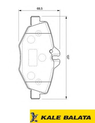 DİSK BALATA (ÖN) M.BENZ E-SERİSİ (W211-S211) 02-