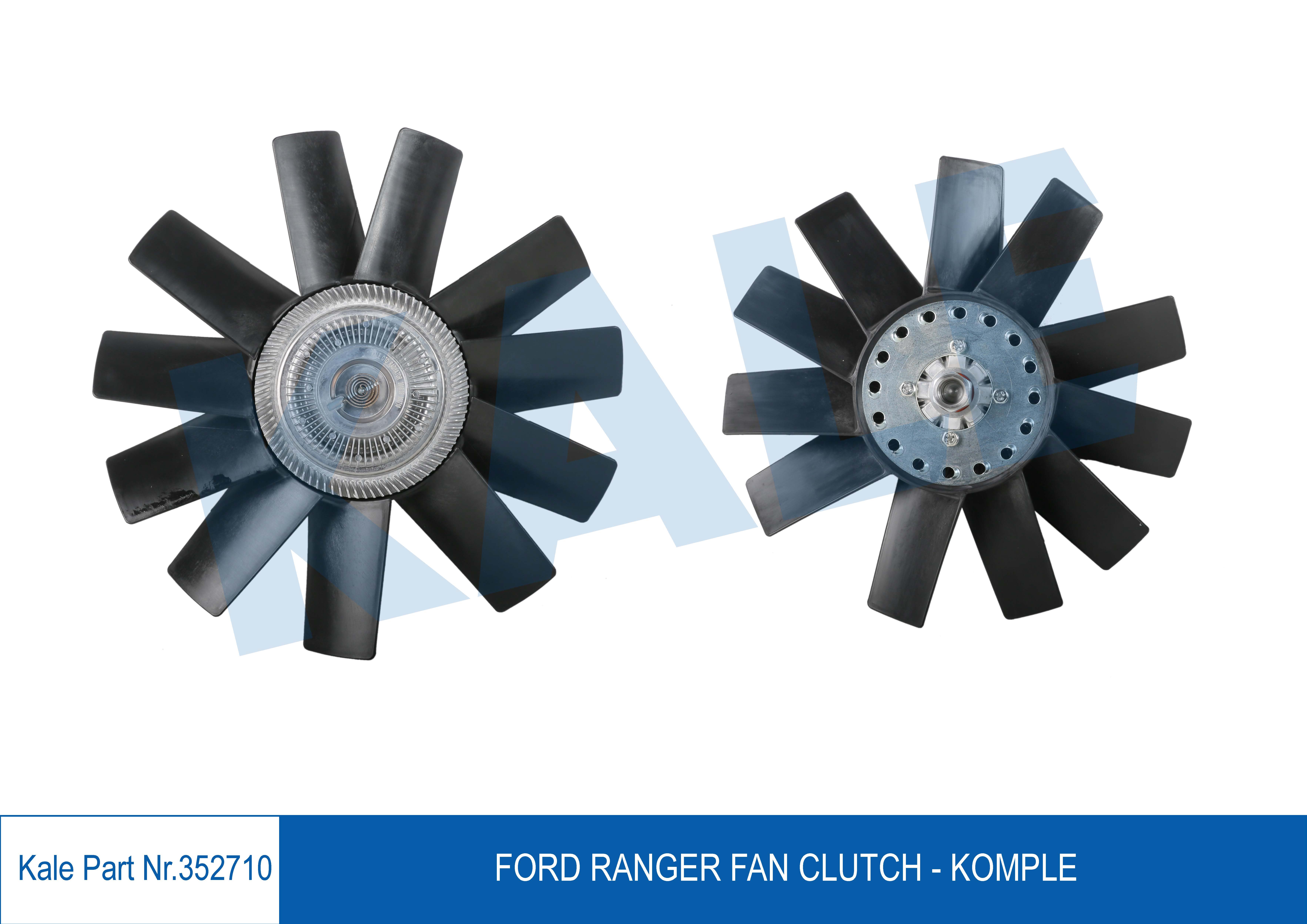 FAN TERMİGİ (KOMPLE) FORD RANGER 2.2TDCI 11- / TRANSIT 3.2TDCI 07-14