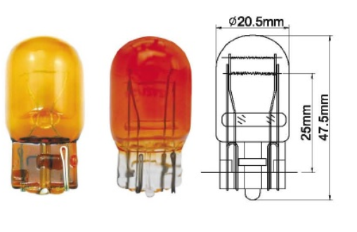 AMPUL 12V. 1016 21/5W DİPSİZ (SARI)