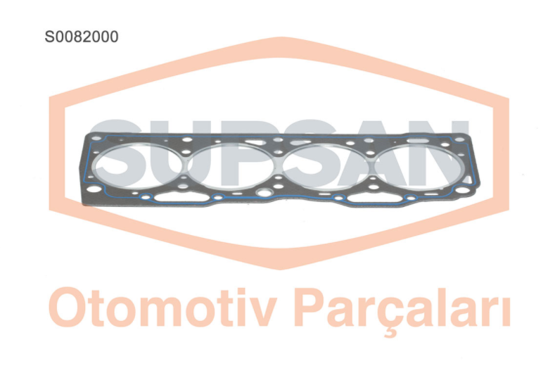 SİLİNDİR KAPAK CONTASI (SACLI) FIAT TEMPRA 1,6 SLX 96- / UNO 1.6