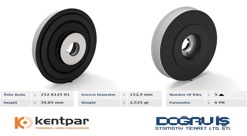 KRANK KASNAĞI FIAT (1,9D- 2,0HDİ/JTD- 2,2HDİ/JTD)