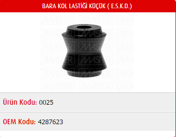 BARA KOL LASTİĞİ (KÜÇÜK) FIAT TOFAŞ M131