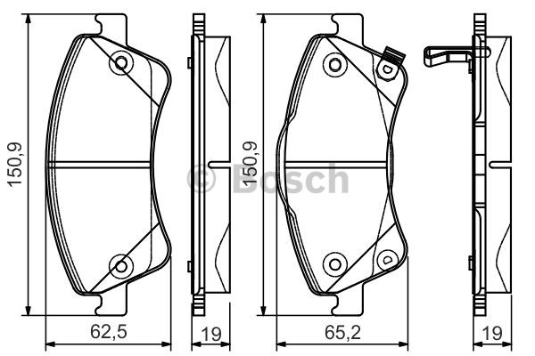 DİSK BALATA (ÖN) AURIS 2,0D-4D 07-