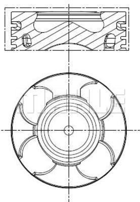 PİSTON,SEGMAN (69,60MM)(STD) FIAT 500 1.3D MJET 09- / DOBLO 1.3D MJET 10- / FIORINO 1.3 JTD 11- / GRANDE PUNTO 1.3D MJET 05-10 / IDEA 1.3D MJET 05- / LINEA 1.3D MJET 07- / PUNTO 1.3D MJET 12- / OPEL ASTRA H 1.3 CDTI 05-10 / CORSA