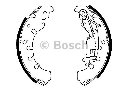 PABUÇLU FREN BALATASI (ARKA) FIAT FIORINO 07- / GRANDE PUNTO 05- / IDEA 04- / PANDA 12- / PUNTO 12- / QUBO 08- / CITROEN NEMO 08- / OPEL ADAM 12-19 / CORSA D 06-14 / PEUGEOT BIPPER 08- / LANCIA MUSA 07-12