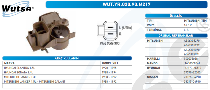 KONJEKTÖR 12V HYUNDAI ACCENT-EXCEL-1.5 L