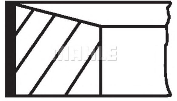 SEGMAN (STD)(82.50MM) FORD FOCUS 1.8 DI/TDDI 99-08 / TRANSIT-CONNECT 1,8 TDCİ 99-08