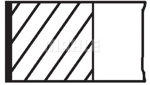 SEGMAN (STD)(83.00MM) PEUGEOT PARTNER XUD9A