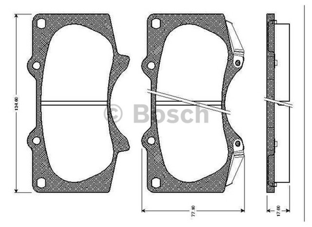 DİSK BALATA (ÖN) MITSUBISHI PAJERO IV 3.2 DI-D 02-