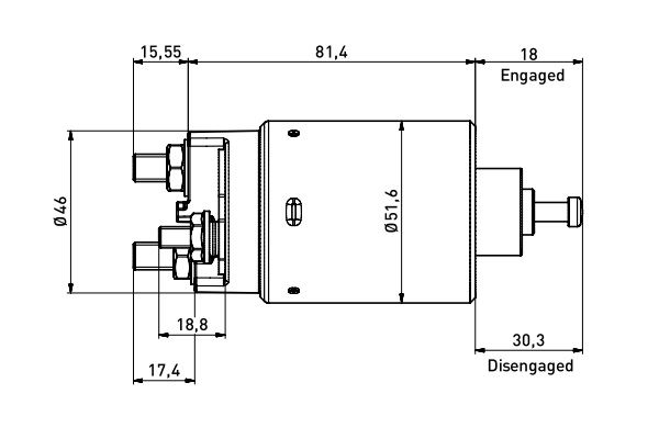 MARŞ OTOMATİĞİ 12V. (FORD) FORD CONNECT / FOCUS / FIESTA