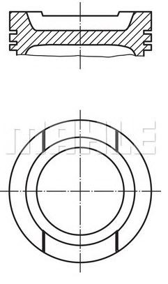 PİSTON,SEGMAN (+0.50)(81.01MM) 1,6 BFQ