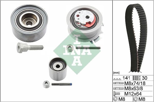 TRİGER SETİ (141 DİŞ) VW GOLF V / JETTA III / PASSAT / TOURAN