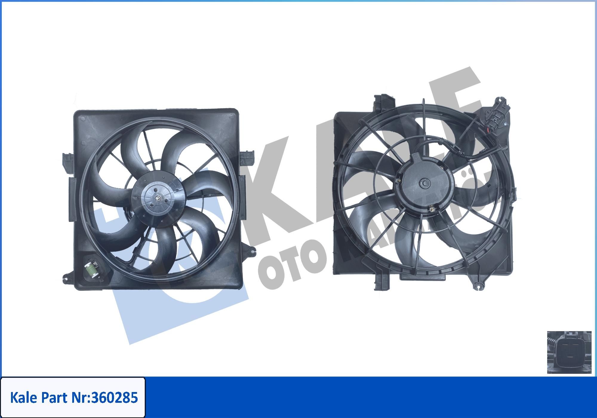 FAN MOTORU (DAVLUMBAZLI)(12V) HYUNDAI İX35 - KIA SPORTAGE 2.0CRDI 4WD 10-