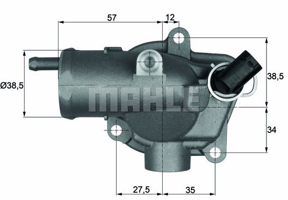 TERMOSTAT (92°C) M.BENZ (W211) E200 CDI-E220 CDI 02-