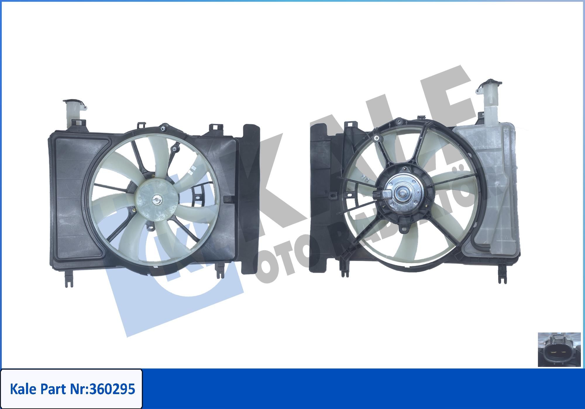 FAN MOTORU (DAVLUMBAZLI)(12V) TOYOTA YARIS 1.0/1.3VVT-İ 05-11 / YARIS VERSO 1.5 00-05