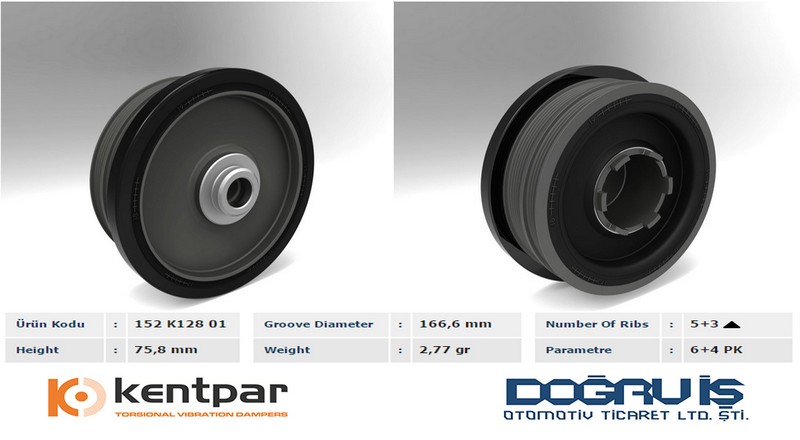 KRANK KASNAĞI BMW (118D-120D-318D/TD-320D- 520D)