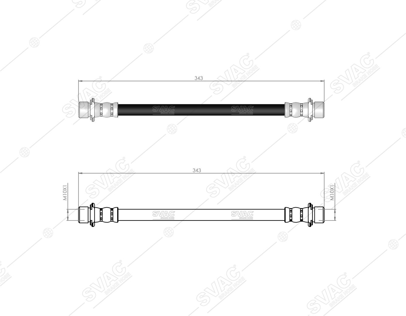 FREN HORTUMU (ARKA) TOYOTA HILUX V 88-98 / CAMRY 83-86