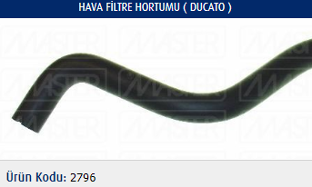 HAVA FİLİTRE HORTUMU FIAT DUCATO 2.5D-TD-2.8 TD 94-02