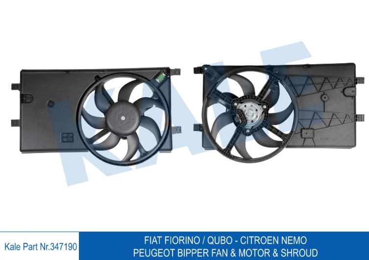 FAN MOTORU (DAVLUMBAZLI) FIAT FIORINO 1,3MJT 75BG EURO5