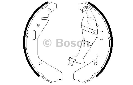 PABUÇLU FREN BALATASI (ARKA) OPEL AGILA A (H00) 00-07 / SUZUKI IGNIS II 03- / SUBARU JUSTY III 03-