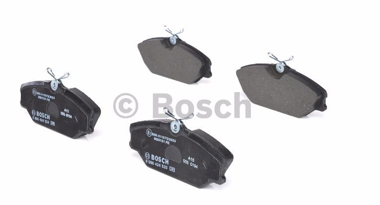 DİSK BALATA (ÖN) RENAULT CLIO II 99-07 / LAGUNA I 98-01 / MEGANE 00-02 / MEGANE II 06-11 / SCENIC 99-03