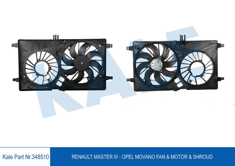 FAN MOTORU (DAVLUMBAZLI) RENAULT MASTER III / OPEL