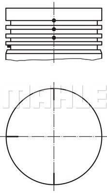 PİSTON,SEGMAN (+1.00)(69.00MM) RENAULT CLIO I-II 1.1-1.2 96-