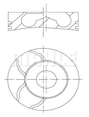 PİSTON,SEGMAN (+0.50)(76.00MM)(26PİM) RENAULT CLIO / KANGO 1,5 DCI (K9K)