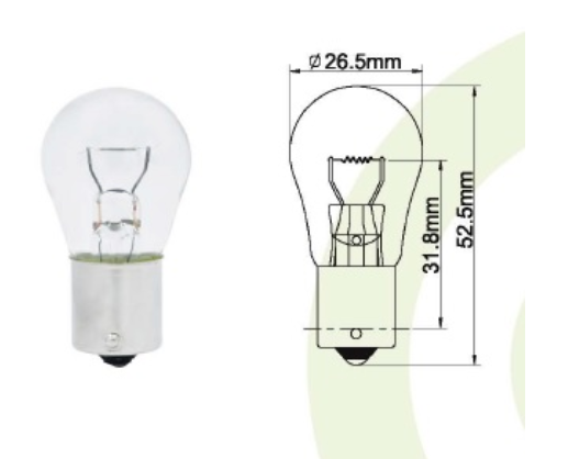 AMPUL 12V. 93 21W (TEK DUY)