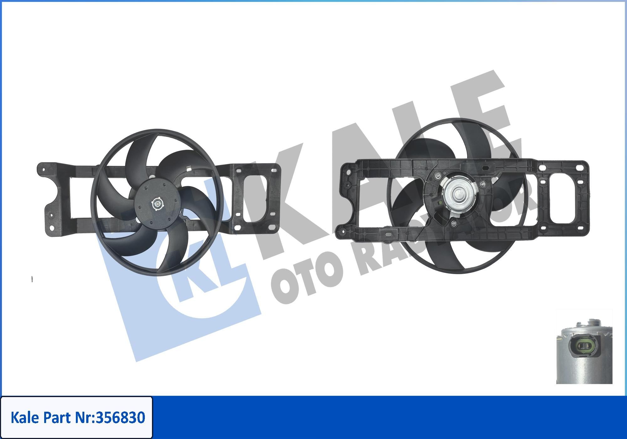 FAN MOTORU (DAVLUMBAZLI) RENAULT LOGAN - DACIA LOGAN / SOLENZA 1.4 1.6 03- (102W 12V)