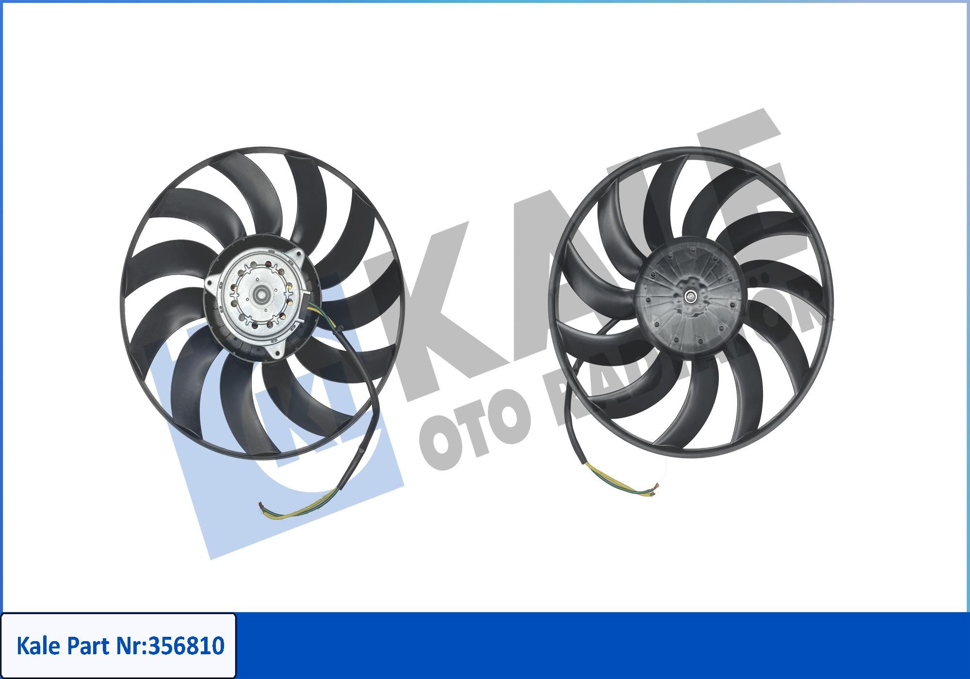 FAN MOTORU (240W 12V) AUDI A4 / A6 1.8T 1.9TDI 2.0TDI/TFSI 02- - SEAT EXEO 1.6 1.8TSI 2.0TDI 08-13