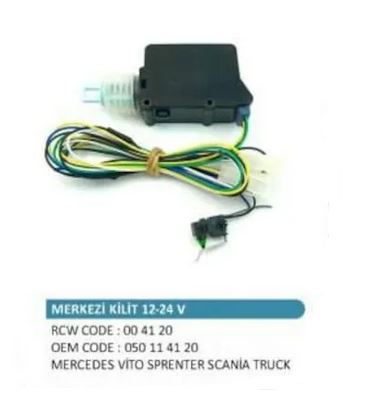 MERKEZİ KİLİT MOTORU 12V M.BENZ VİTO / SPRİNTER