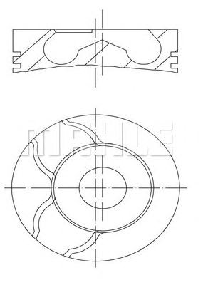 PİSTON,SEGMAN (+0.60)(85.00MM) PEUGEOT PARTNER -DW10