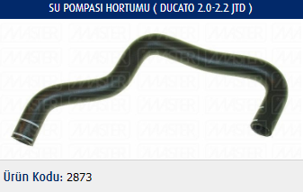 SU POMPASI HORTUMU FIAT DUCATO 2.0-2.2 HDI  02-->