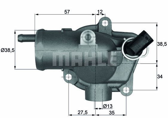 TERMOSTAT (92°C) M.BENZ (W210) E20 CDI-E220 CDI-E270 CDI